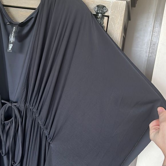Coldesina Kaftan Black Stretch Dress size 2X / 3X - Picture 8 of 14